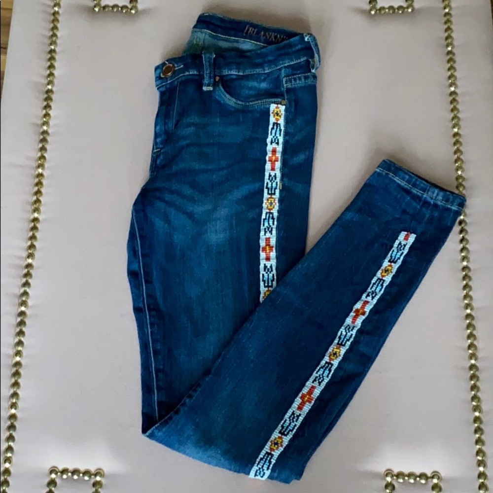 🎉Host Pick🎉 Blank NYC Beaded Skinny Jeans